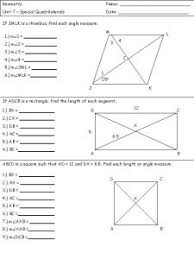 Geometry a unit 7 polygons and quadrilaterals sample work objectives: 7 4 Cyclic Quadrilaterals I What Is A