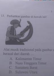 Salah satunya sangat terkenal di indonesia maupun internasional. 13 Perhatikan Gambar Di Bawah Ini Alat Musik Tradisional Pada Gambar Di Atas Adalah Salah Satu Brainly Co Id