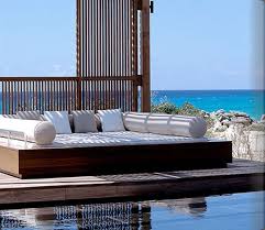 Home Infatuation Blog Dream Design Live Luxury Outdoor Living Outdoor Daybed Luxury Hotel Outdoor Bed