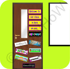 Classroom Door Decorations Welcome Message Pk 1 Classroom Display