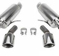 2016-2018 Infiniti Q50 [2.0t] - STILLEN Axle Back Exhaust System w/  Polished Tips - 504443