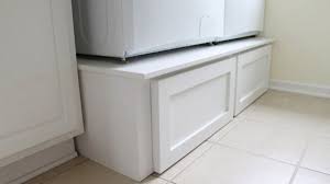 I had to use these dimensions because the space where my washer/dryer. 8 Diy Washer Dryer Pedestal Ideas