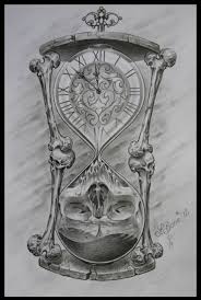 Sanduhr Sanduhr Tattoo Vorlage Sanduhr Sanduhr Tattoos
