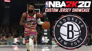 The patch includes all the classic and current jerseys of the nets. Nba2k20 Custom Jersey Showcase Brooklyn Nets Youtube