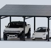 Chiko Maximo 185 Steel Solar Carport/Gazebo