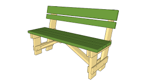 How to make and use a simple trimmer table. Build A Garden Seat Using Woodworking Bench Plans Diy Wood Working Project