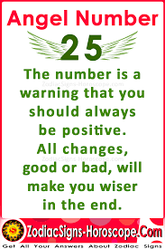 Angel Number 25 Meaning Transitions Help Us Grow Angel Number Meanings Always Be Positive Angel Numbers