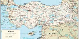 Der größte teil der geographie der türkei sind berge. Karte Von Turkei Stadte Die Wichtigsten Stadte In Turkei Anzeigen West Asien Asia