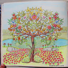 Secret Garden Johanna Basford Clara Ortega Arbol Jardin Secreto Jardines Secretos Libro De Colores