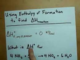 Find Delta H From Enthalpy Of Formations Ap Chemistry Chemistry Delta