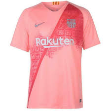 Support your favourite team with this barcelona third soccer jersey. Nike Fc Barcelona 3rd Kit Salmon Orange Soccer Jersey 2018 19 Size L For Sale Online Ebay