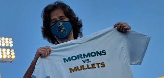 The mullet is a hairstyle in which the hair is shorter at the front, but long at the back. Byu At Coastal Carolina Led To A Lot Of Mormons Vs Mullets T Shirts