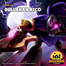 Our brawl stars skins list features all of the currently and soon to be available cosmetics in the game! Brawl Halloween Dullahan Rico By U Gedi Kor Brawl Star Character Stars