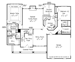 Any plans to repurpose or reconfigure the way a room functions in your home? Floor Plan House Plans 7221