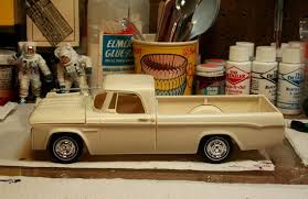 Modelhaus 1964 Dodge D100 Pickup Truck Kit News Reviews Model Cars Kits Plastic Model Cars Plastic Model Kits