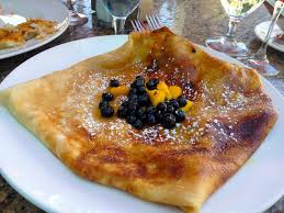 Skinny Pancakes Mon Ami Gabi In Lv One Of The Best Breakfast Dishes I Ve Ever Had Food Breakfast Dishes Skinny Pancakes