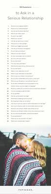 10 best questions to ask on a first virtual date according to a matchmaker. Ahead Are 38 Questions To Ask Your Significant Other As The Stakes Are Raised In Your Partnersh Serious Relationship Relationship Questions Relationship Advice