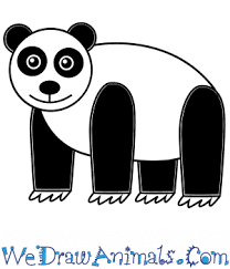 How to draw a panda bear. How To Draw A Simple Panda For Kids