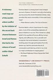 Five reasons why israel's peace deals with the uae and bahrain matter. In Pursuit Of Peace In Israel And Palestine Baskin Gershon 9780826521811 Amazon Com Books