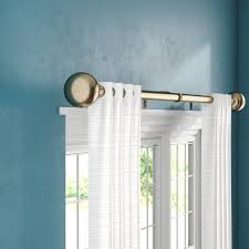 Curtain rods & cafe rods. A Guide To Stylish Curtain Rods