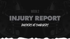 Raiders-Chargers Week 2 Injury Report: Brock Bowers doubtful 