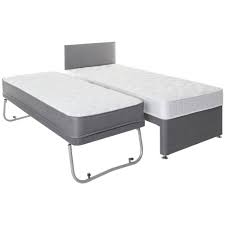 Buy Argos Home Bertrum Trundle Single Guest Bed Grey Folding And Guest Beds Argos Guest Bed Grey Bedding Argos Home