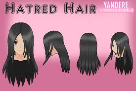 Yandere Simulator Hatred Hair By Qvajangel Yandere Simulator Yandere Anime Hair