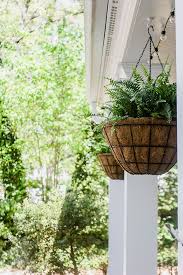 Curb Appeal With Plants A Front Porch Makeover Porch Plants Hanging Plants Outdoor Front Porch Plants