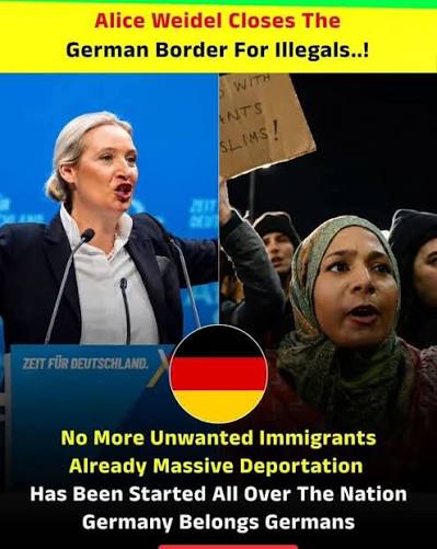 Alternative for Germany (AfD) co-leader Alice Weidel has intensified her hardline stance on national security and border control, demanding a complete closure of German borders to undocumented ...