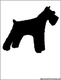 Black And White Mini Schnauzer Clipart Schnauzer Silhouette Dog Silhouette Schnauzer Schnauzer Breed
