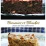 Diferencias entre Brownies y Blondies de translate.google.com