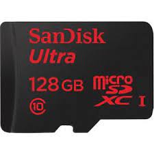 Samsung 128gb microsd memory card. Sandisk Ultra 128 Gb Microsdhc Class 10 Uhs I 80 Mb S Read 1 Card Walmart Com Walmart Com