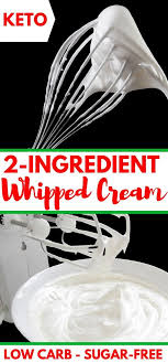 Easy Homemade Keto Whipped Cream Recipe Low Carb Sugar Free Recipe Keto Whipped Cream Recipes With Whipping Cream Sugar Free Whipped Cream