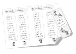 tables de multiplication ce1 feuilles de multiplication multiplication table de multiplication