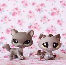 lps gray cats minis