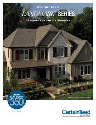 The certainteed highland slate shingle looks great. Certainteed Landmark Brochure