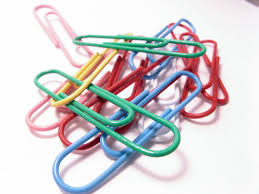 Image result for colored paper clips