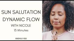 13 Min Sun Salutation Vinyasa Flow with Nicole