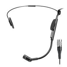 Atm73 Cardioid Condenser Headworn Microphone Less Power Module Unterminated Cable Audio Technica