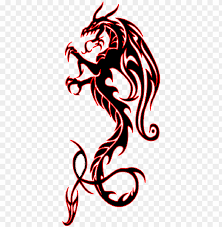 Tribal dragon tattoos for men. Twin Dragon Tribal Tattoo Designs Dragon Tattoo Design Png Image With Transparent Background Toppng