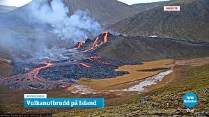 Island vulkan nahe hauptstadt reykjavik ausgebrochen. Selrefum P Pqm