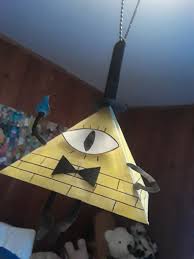 3d Bill Cipher Made Out Of Paper Arrow Necklace Bill Cipher Making Out