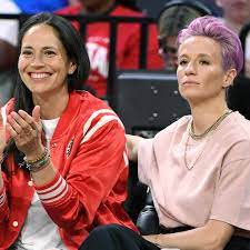 The good thing about it u.s. Megan Rapinoe Let Sue Bird Cut Her Hair With Long Distance Help From Stylist Riawna Capri Allure
