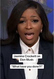 Thank you for speaking the TRUTH! @Jasmine Crockett