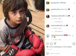 Abram khan turns eight today. Gauri Khan Terms Son Abram Mike Tyson In Adorable Post Ani Bw Businessworld