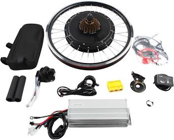 Complete rear wheel hub conversion kit, AI generated