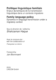 Carte livrée avec une enveloppe turquoise et un sticker avec l'âge du destinataire. Pdf Why Family Language Policy Is Crucial Case Of France With Some New Perspectives