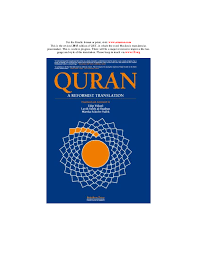 To believe this, however, brings up more problems. Pdf Quran A Reformist Translation Edip Yuksel Academia Edu