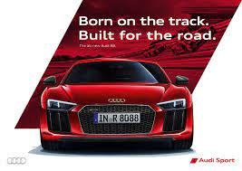 Audi R8 Campaign 2015 Print And Folder On Behance Car Advertising Design Car Advertising Car Posters
