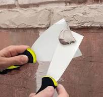 KIWDZFU 1.5 in. Stainless Steel Putty Knife Scraper with Ergonomic Handle  for Drywall Finishing, Plaster, Decals, Wallpaper A422PH00722127